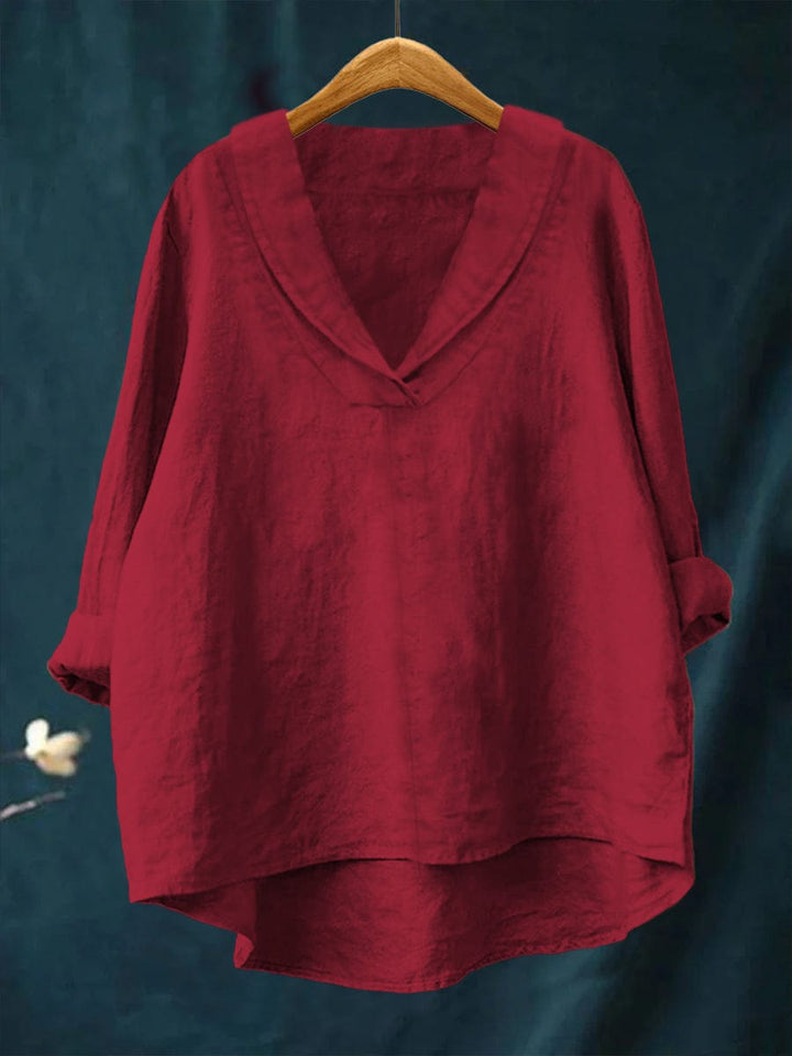 Samantha | Elegante Camisa de Verano en Lino