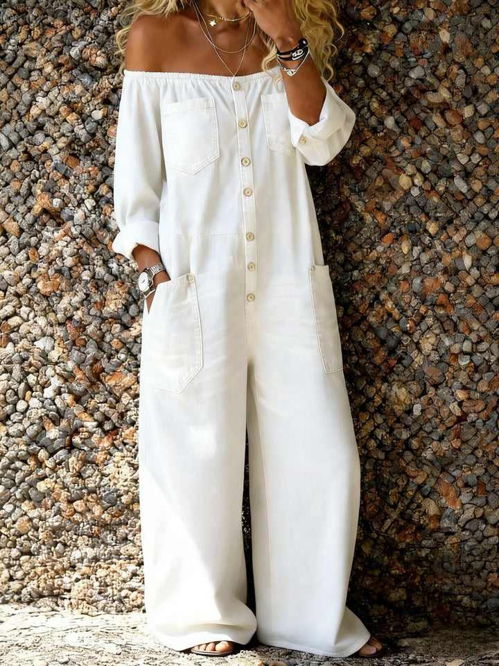 Sophia | Tuta Casual con Spalle Scoperte