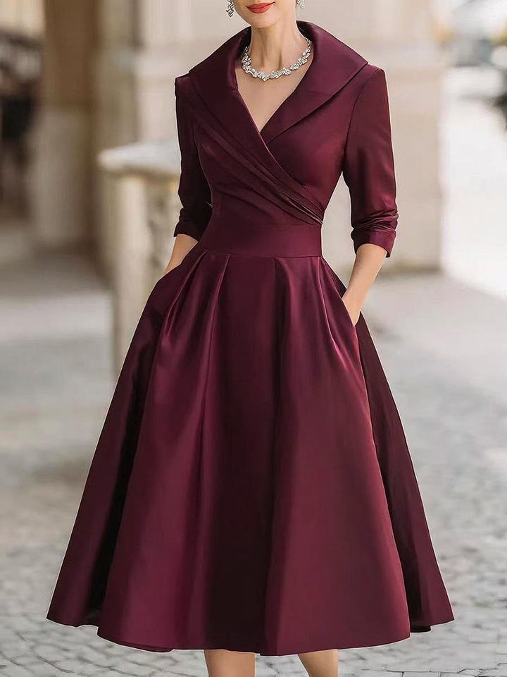 Dharmay | Elegantní midi šaty