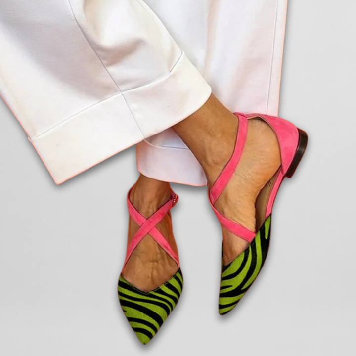 Fern - Ballerine con cinturini