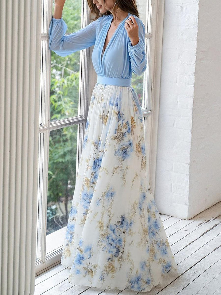 Robe Maxi Fiori Pénélope | Eleganza Eterna