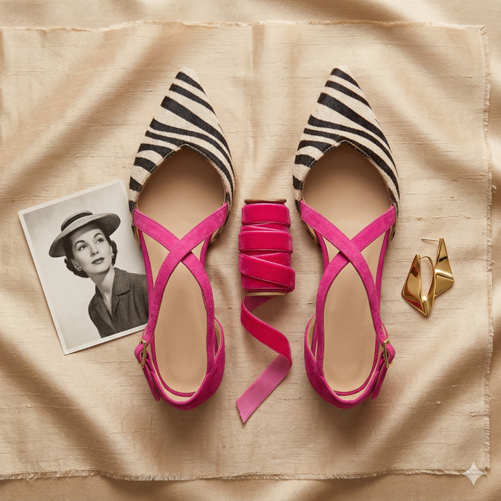 Fern - Ballerine con cinturini