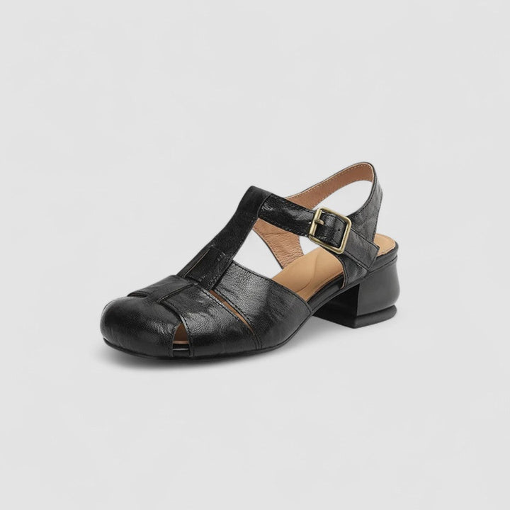 AMELIA™|SCARPE ORTOPEDICHE MARY JANE IN VERA PELLE