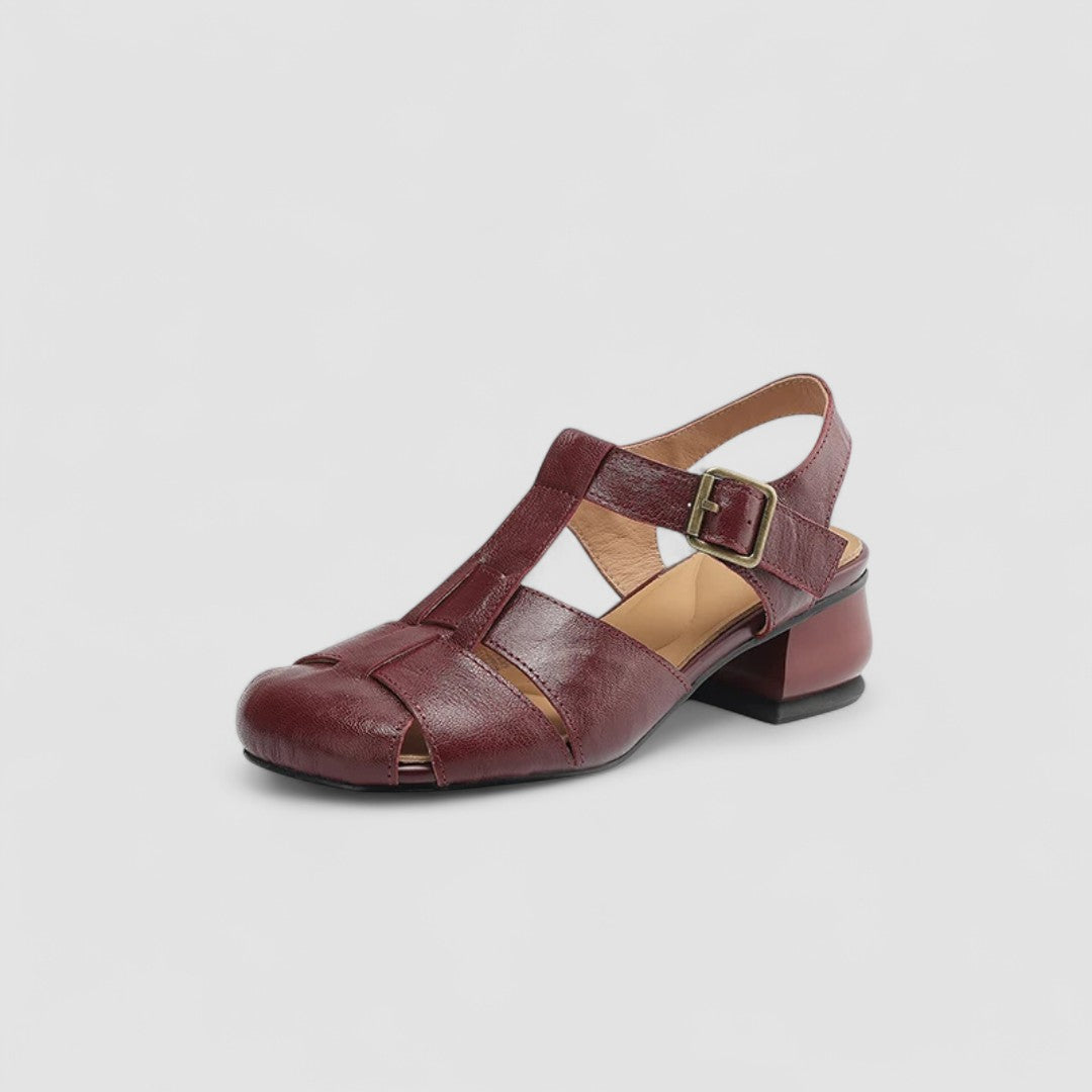 AMELIA™|SCARPE ORTOPEDICHE MARY JANE IN VERA PELLE