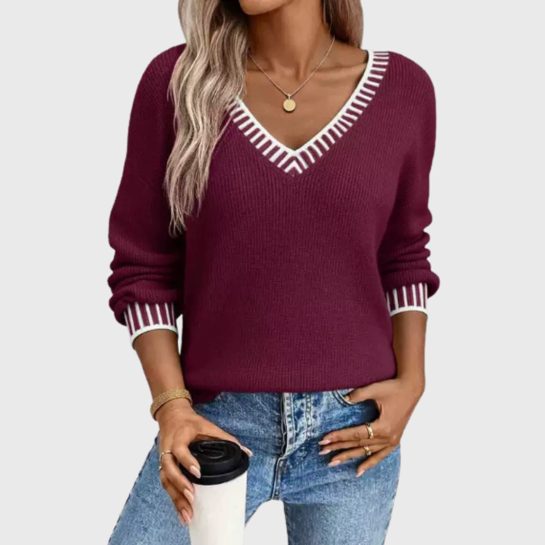 Mara | Maglia Morbida con Scollo a V