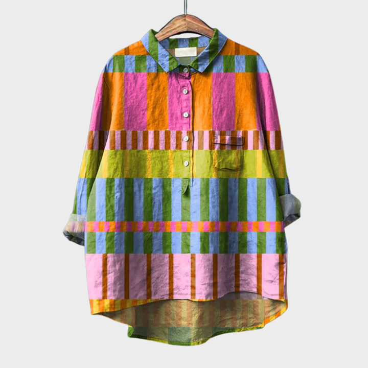Amber | Elegante Blusa de Verano de Lino