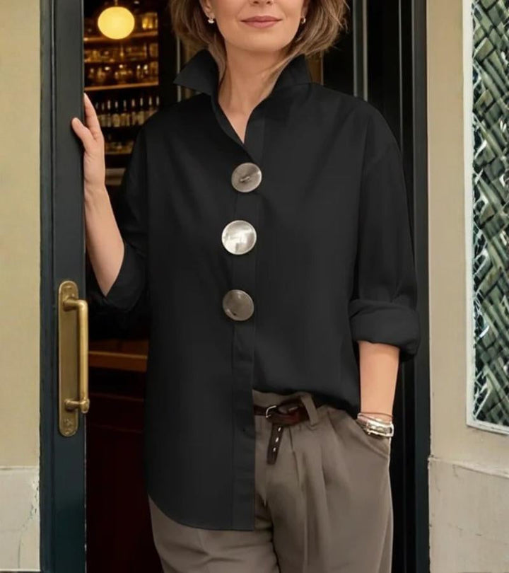 Grazia | La blusa mezza stagione dalle finiture raffinate