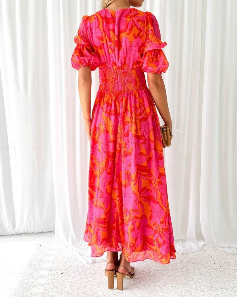 Claire | Abito Maxi Splendore Solare
