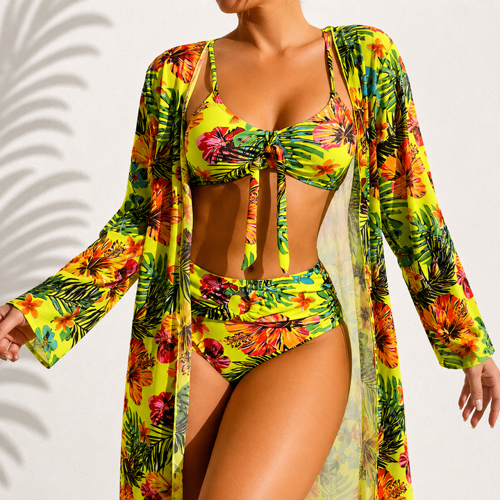 ATELIER | Bikini 3 Pezzi Elegante Tropicale Marie