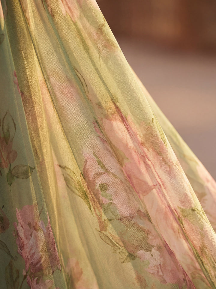 Abito Elegante Olivia in Tulle Raffinato