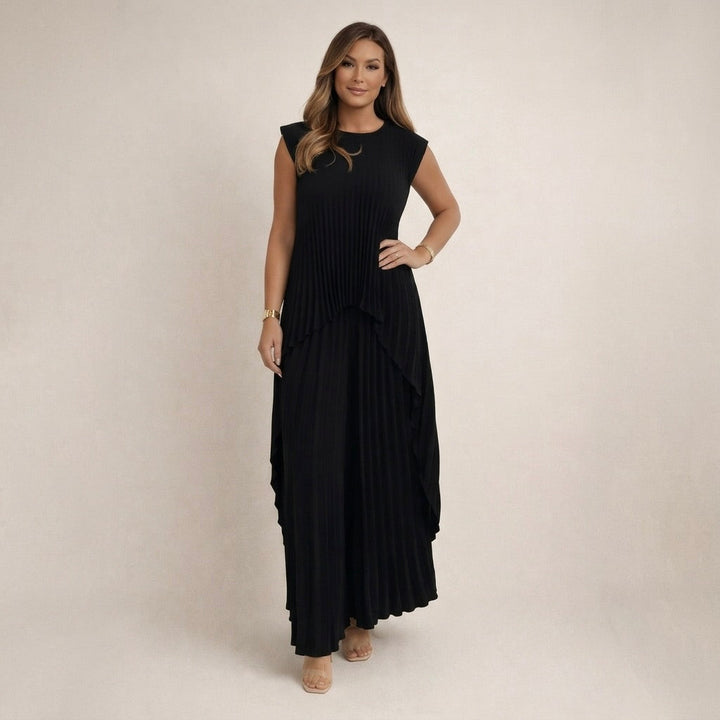 Halina | Elegantní plisovaný komplet