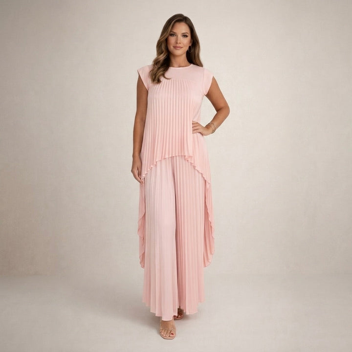 Halina | Elegantní plisovaný komplet