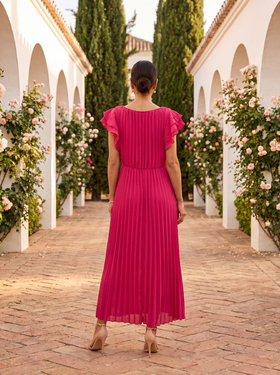 Abito Elegante Selena in Tulle Raffinato