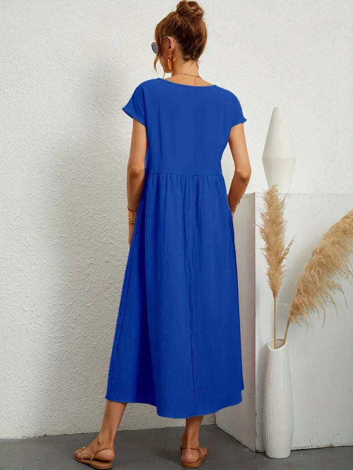Gabrielle™ | Abito Midi Fluido Eleganza Senza Tempo