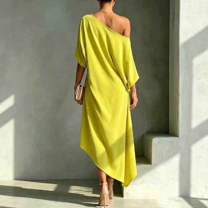 Camila – Abito elegante asimmetrico