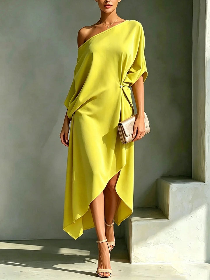 Camila – Abito elegante asimmetrico