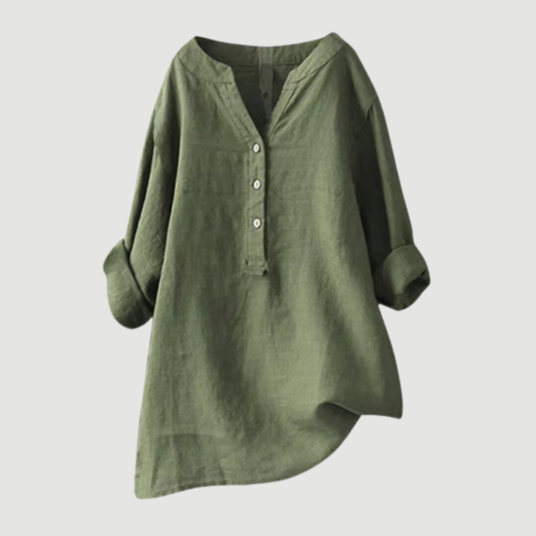 Freja™ | Camicia Leggera e Comoda con Bottoni