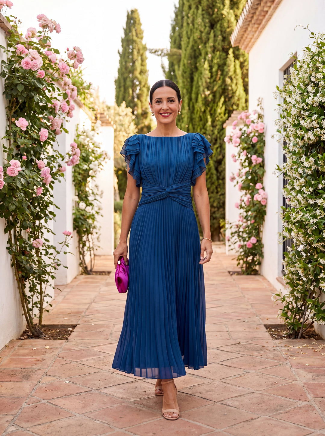 Abito Elegante Selena in Tulle Raffinato