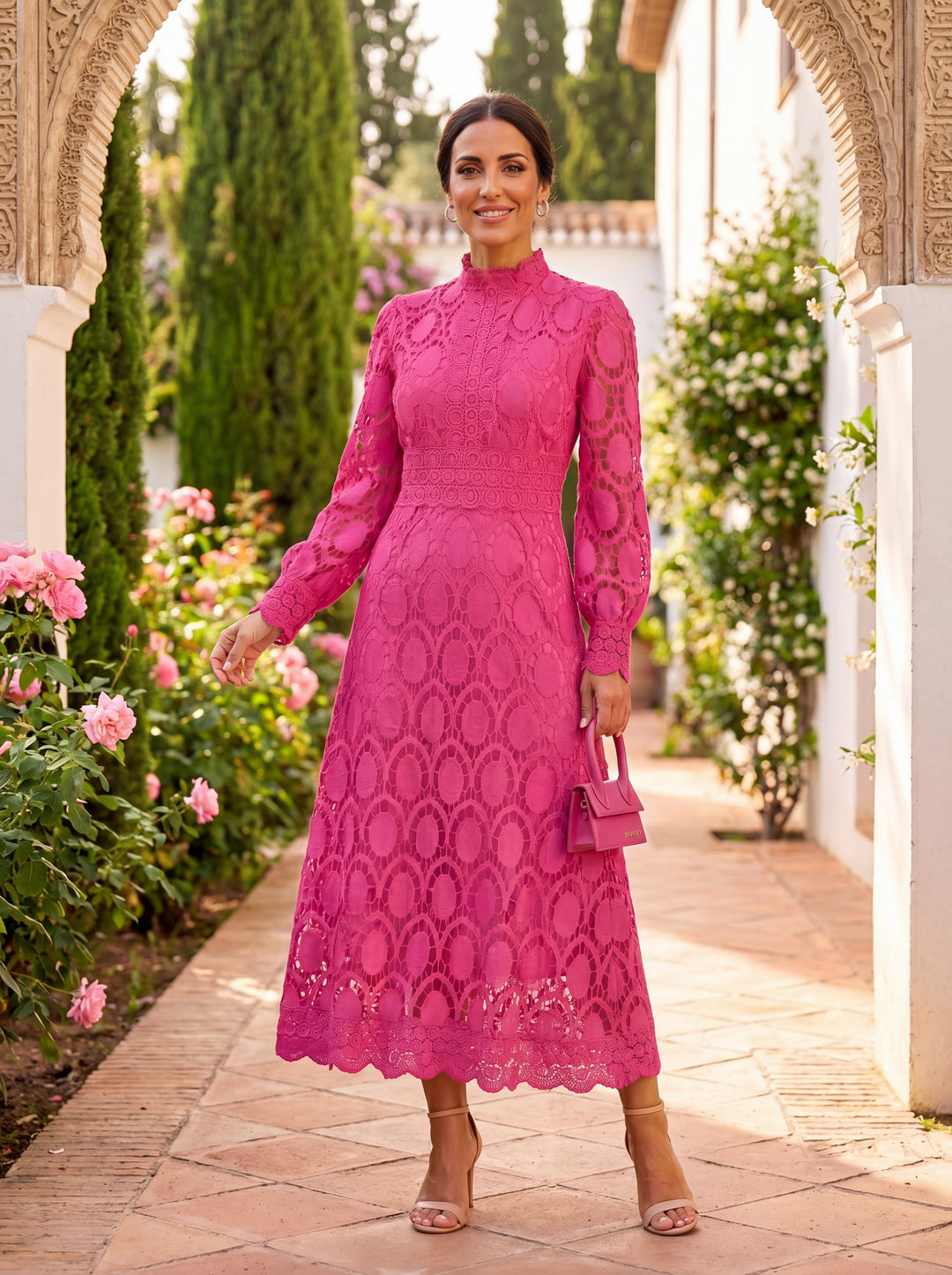 Abito Elegante Carmona in Seta