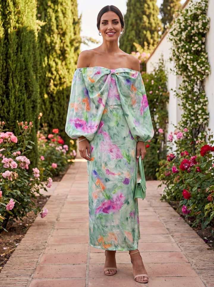 Robe Elegante Lindaraja in Tessuto Lussuoso