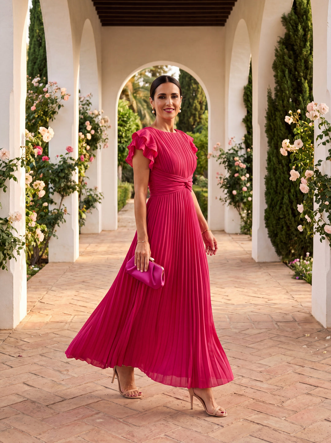 Abito Elegante Selena in Tulle Raffinato