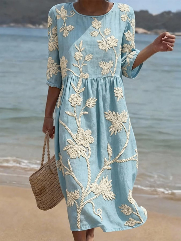 Eleonora™ | Abito Vintage Ricamato