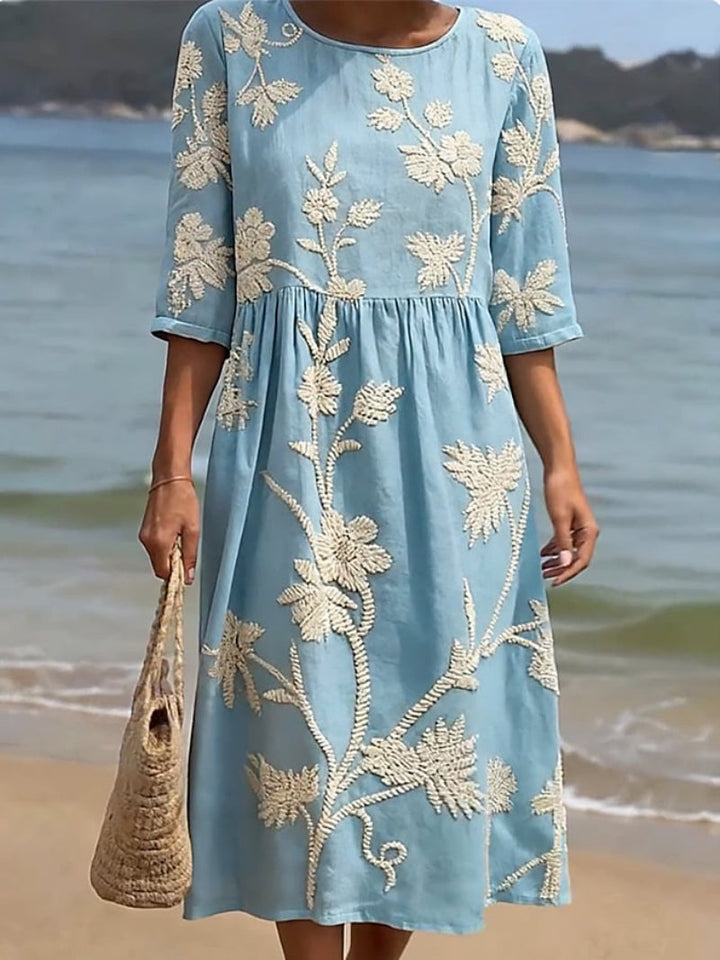 Eleonora™ | Abito Vintage Ricamato