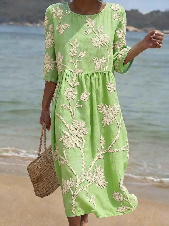 Eleonora™ | Abito Vintage Ricamato