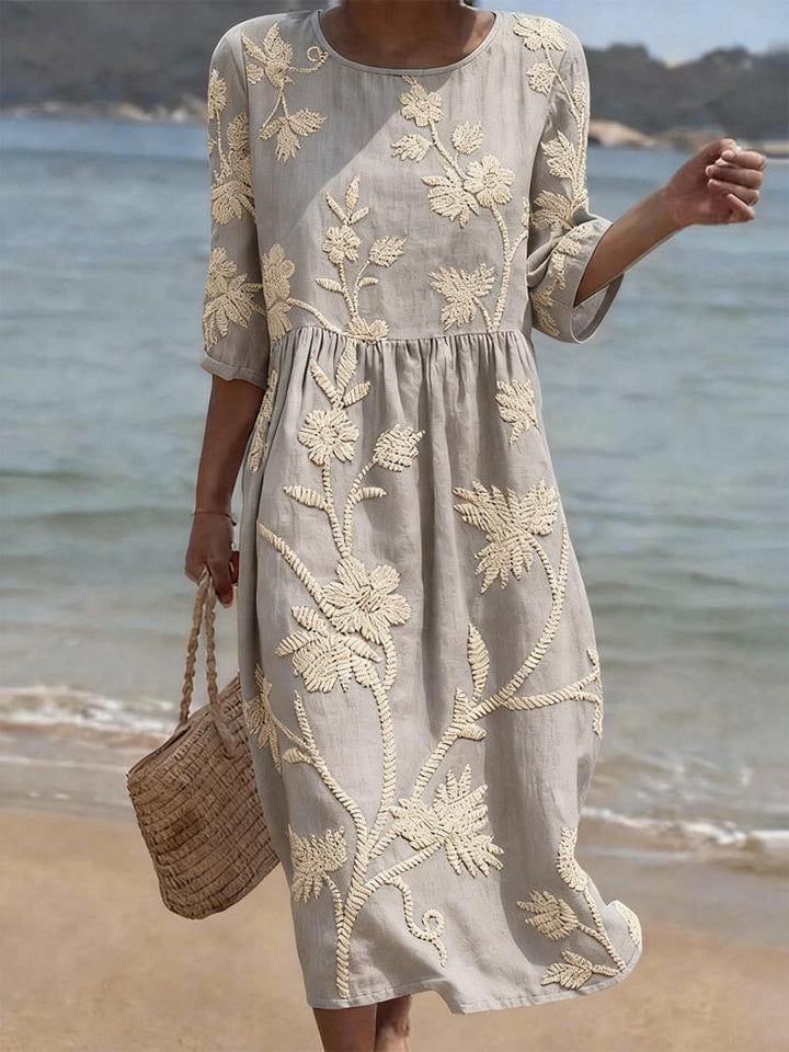 Eleonora™ | Abito Vintage Ricamato