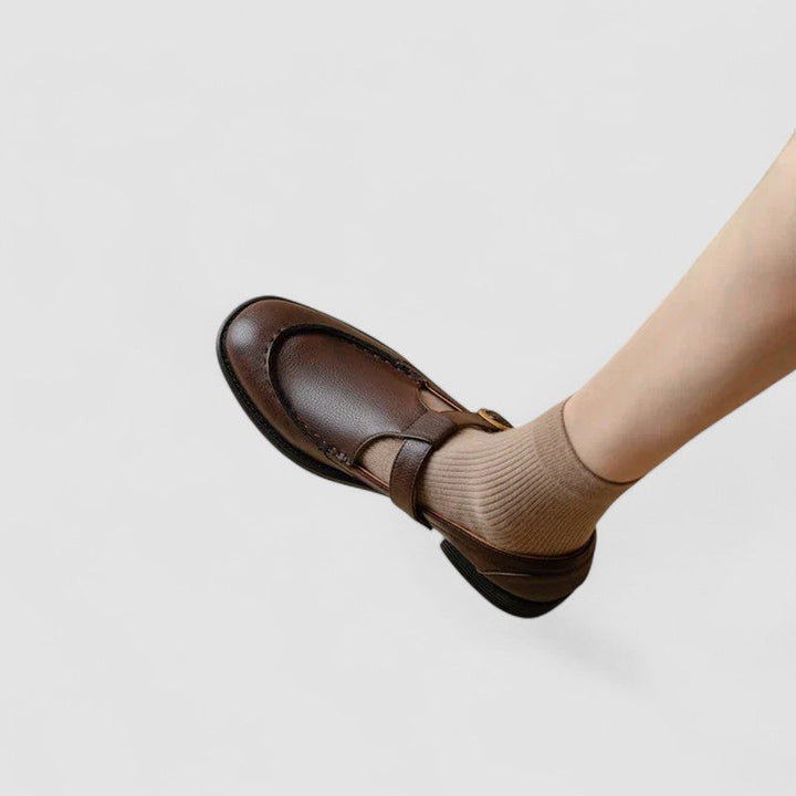 AVERY™|SCARPE ORTOPEDICHE MARY JANE A PUNTA QUADRATA