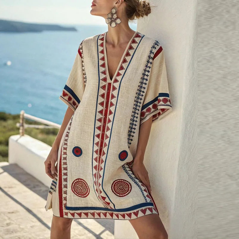 Marit - Abito Elegante da Spiaggia per uno Stile Estivo