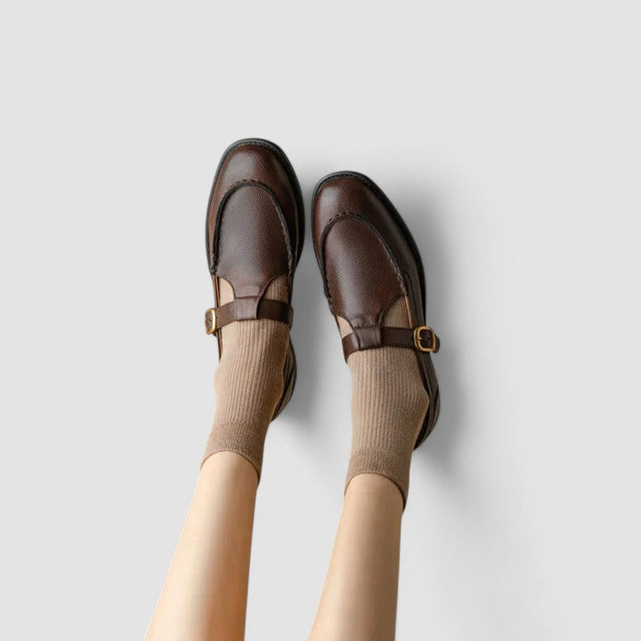 AVERY™|SCARPE ORTOPEDICHE MARY JANE A PUNTA QUADRATA