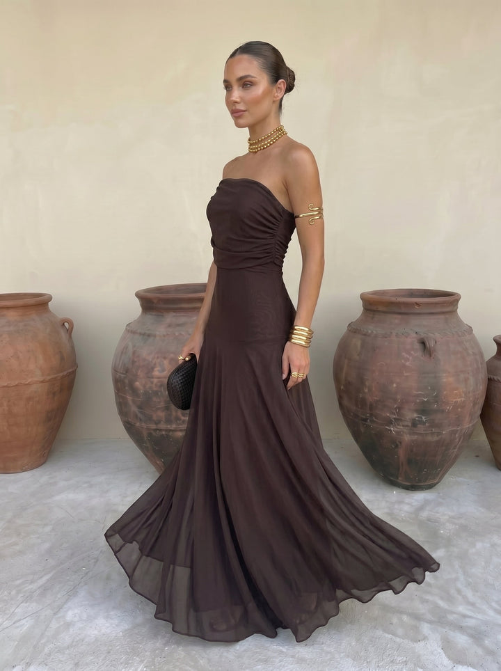Abito Elegante Simba in Tulle di Seta