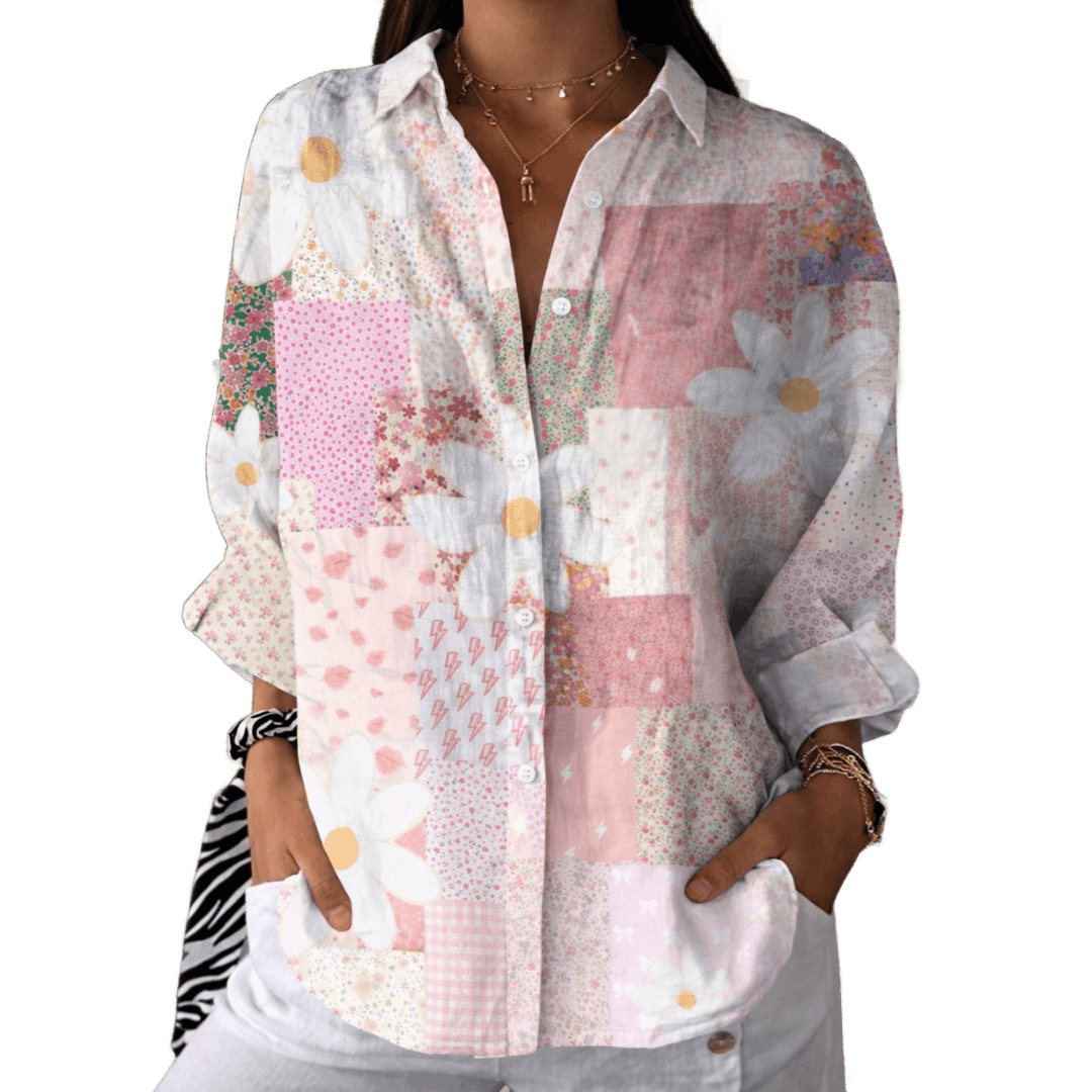 Fanny | Blůza Patchwork Marguerite