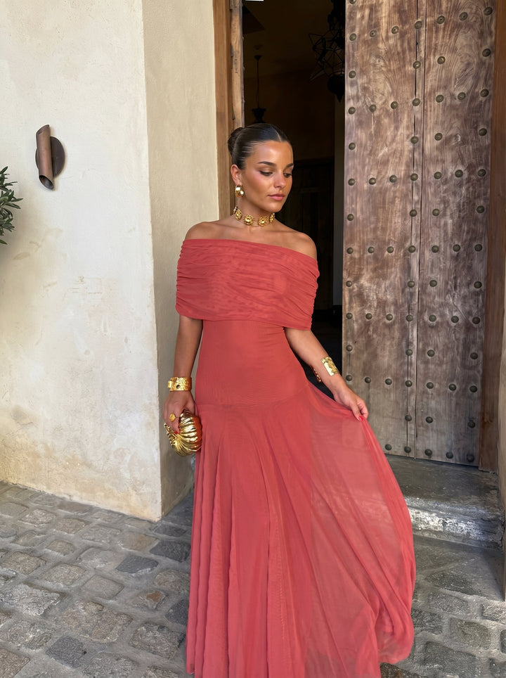 Abito Elegante Simba in Tulle di Seta