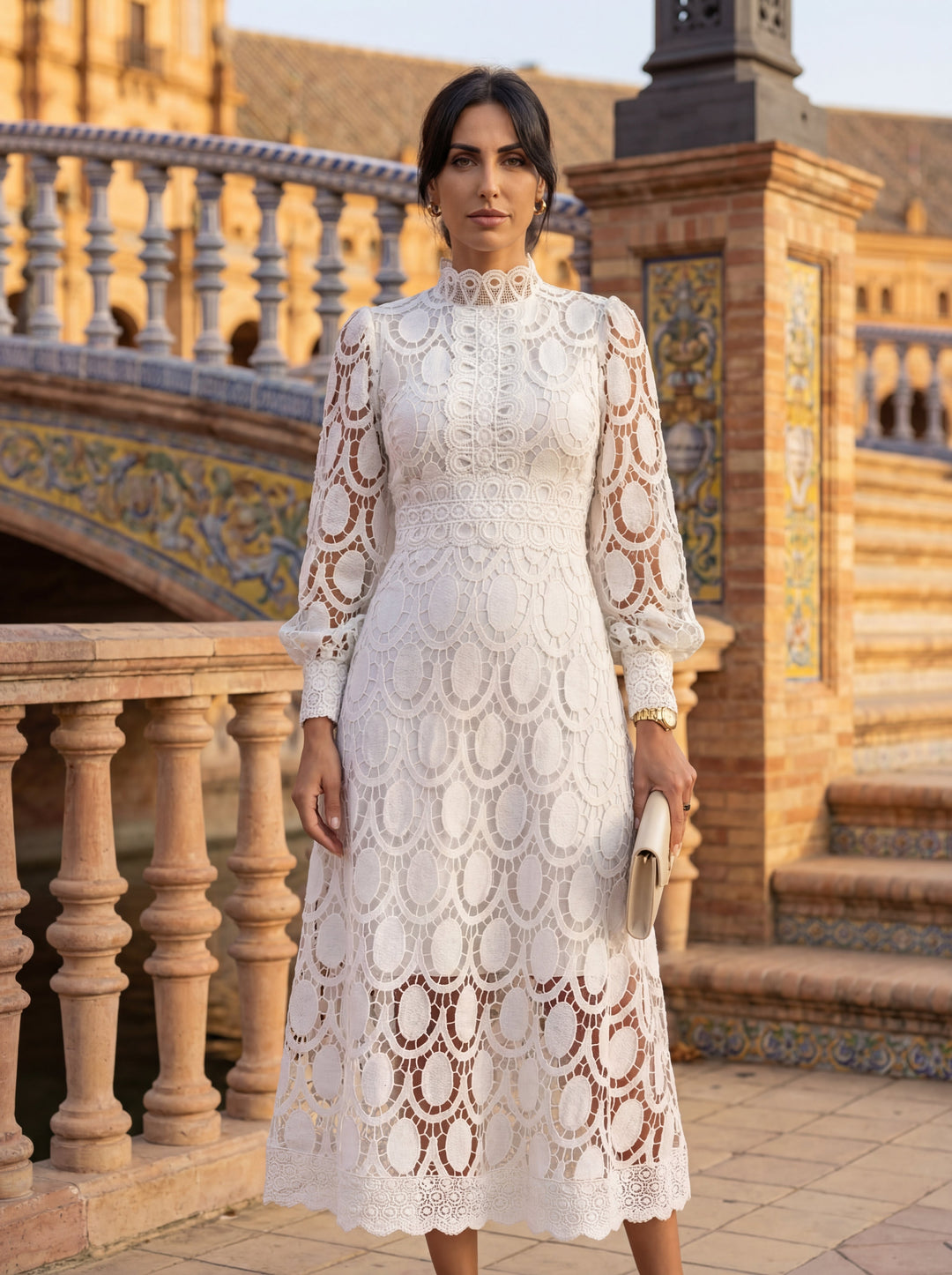 Abito Elegante Carmona in Seta