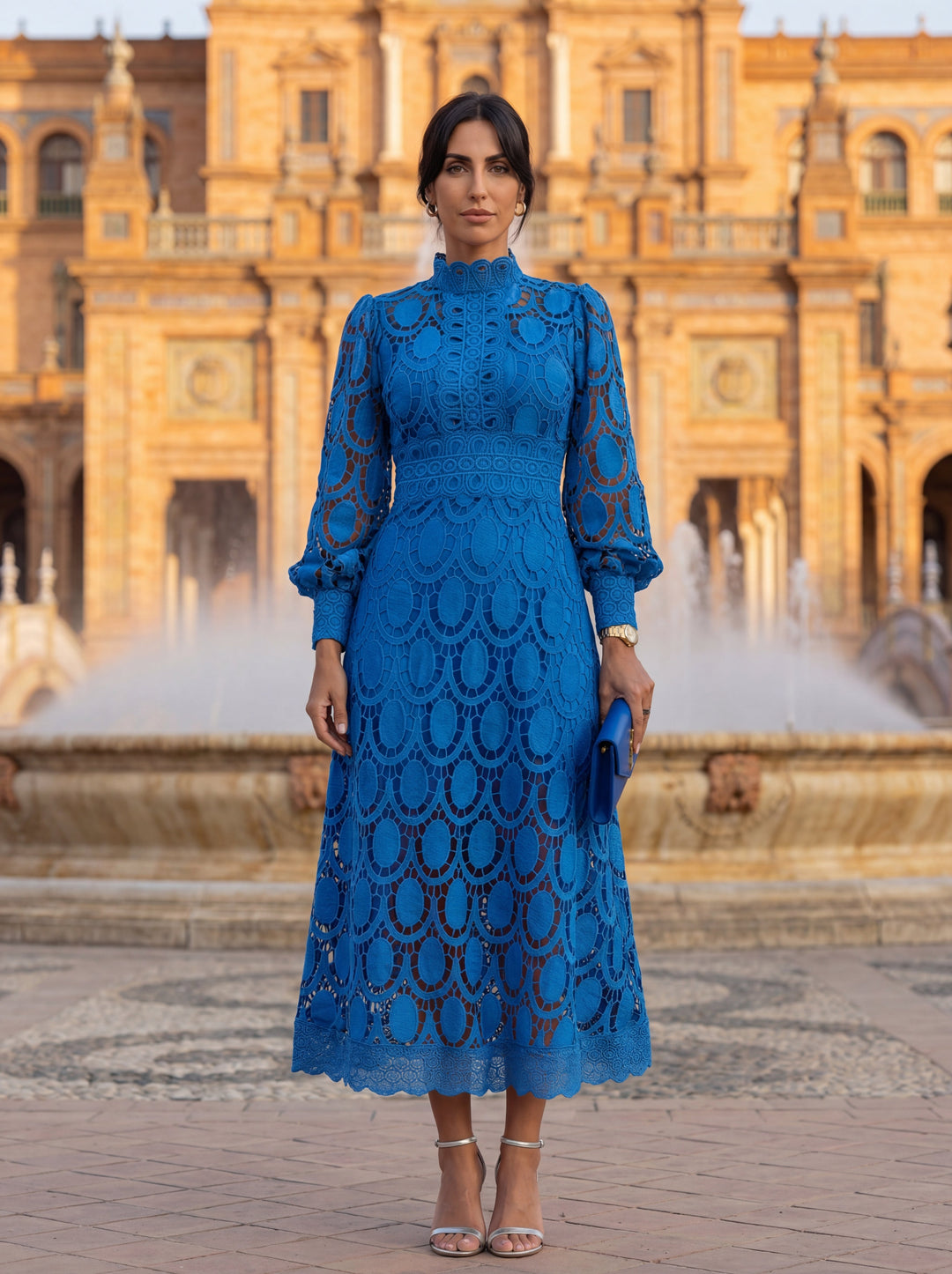 Abito Elegante Carmona in Seta