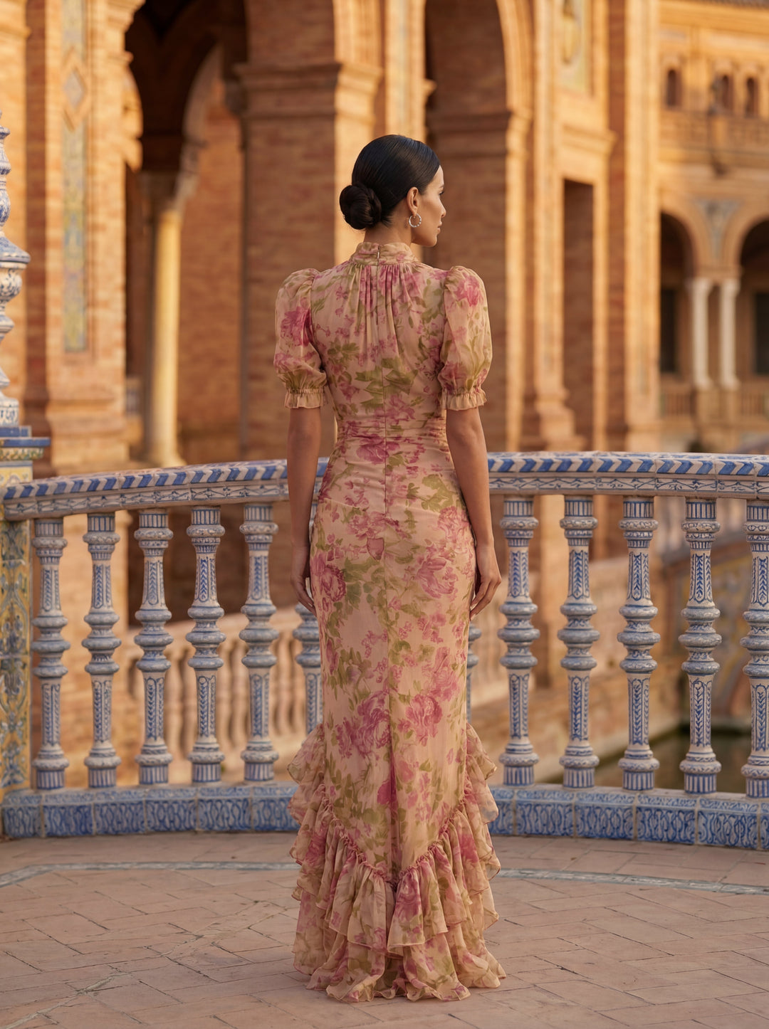 Robe Elegante Rosario in Seta