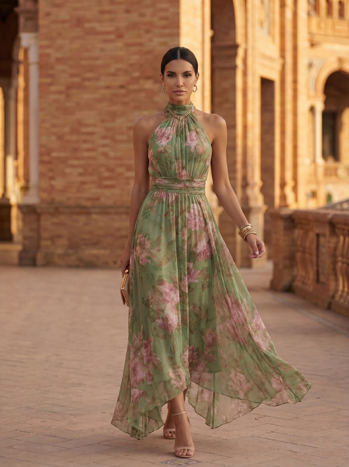 Abito Elegante Olivia in Tulle Raffinato