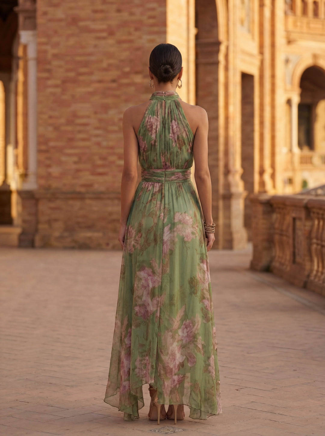 Abito Elegante Olivia in Tulle Raffinato