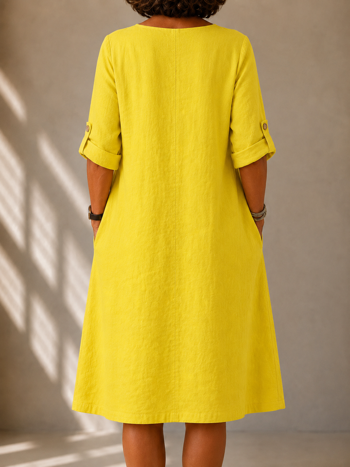 Atelier™ | Abito Fluido Col V Sylvie