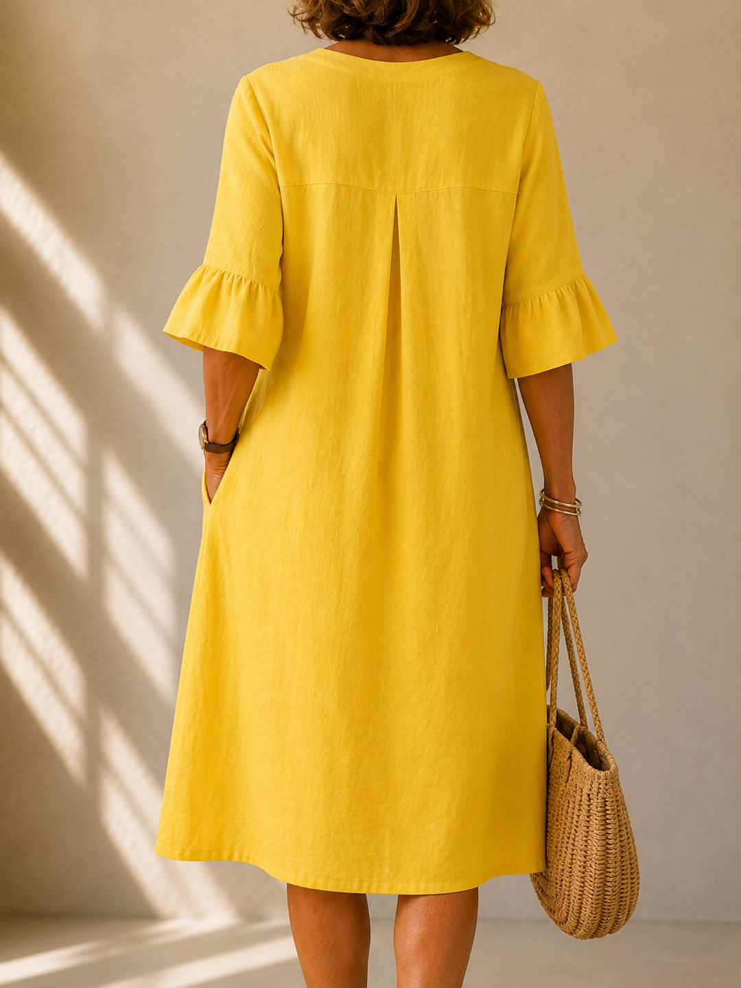 Atelier™  | Abito Buttoned Ampio Aveline