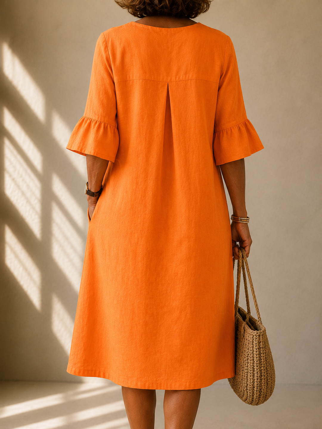 Atelier™ | Abito Bottonato Col V Mathilde