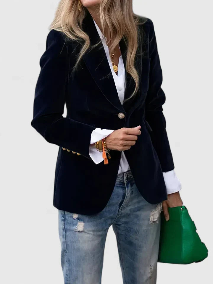 Valerie | Elegantní sametové sako