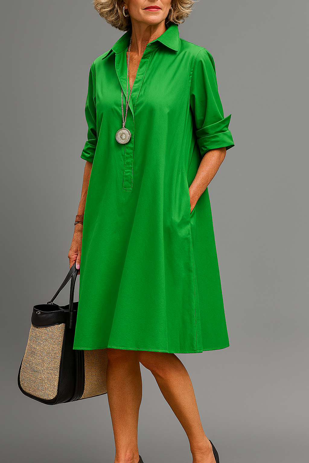 Vyana | Abito midi elegante e raffinato