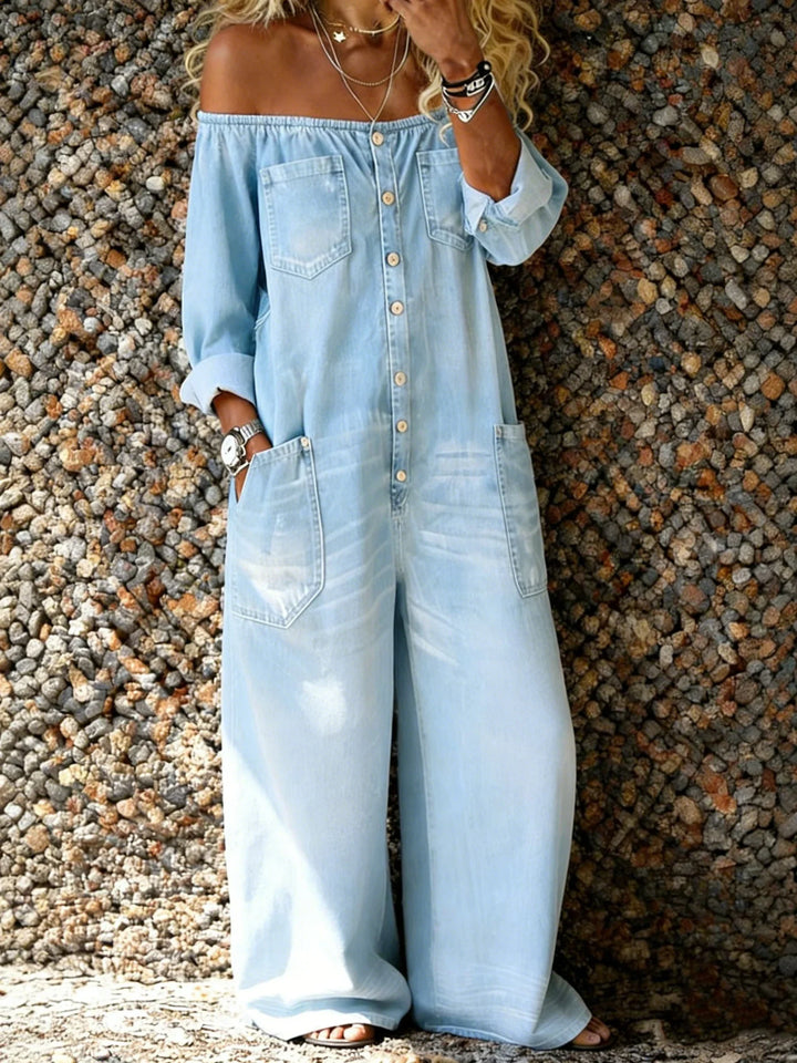 Sophia | Tuta Casual con Spalle Scoperte