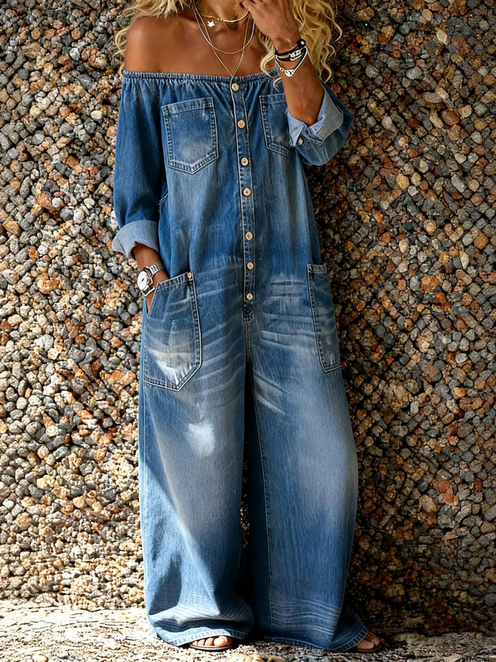 Sophia | Tuta Casual con Spalle Scoperte