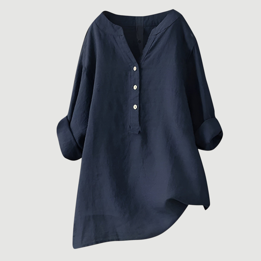 Freja™ | Camicia Leggera e Comoda con Bottoni