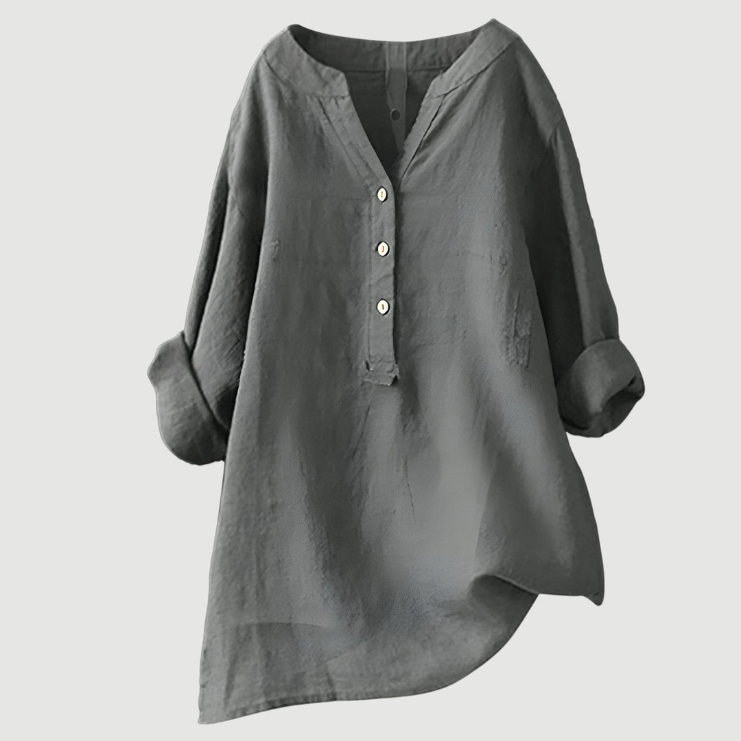Freja™ | Camicia Leggera e Comoda con Bottoni