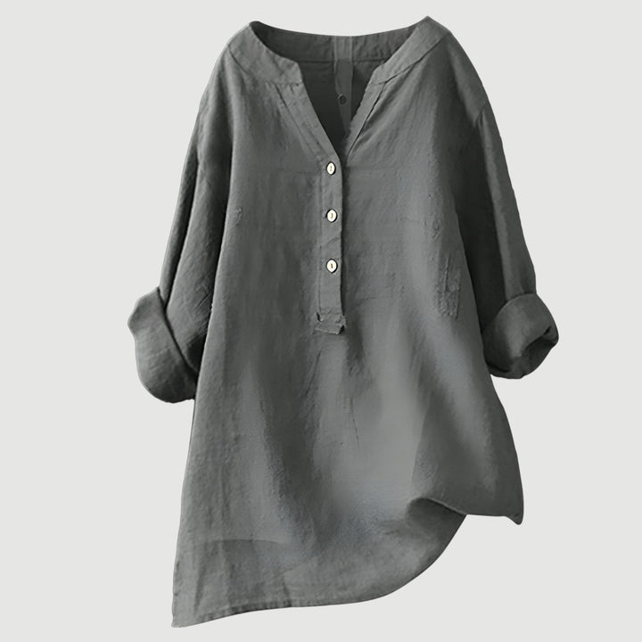 Freja™ | Camicia Leggera e Comoda con Bottoni